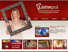 Tablet Screenshot of listwpol.pl